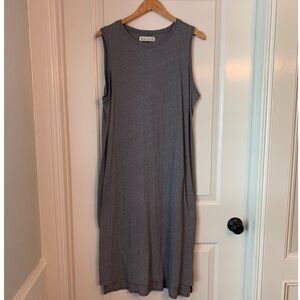 Abercrombie & Fitch Sleeveless T-shirt Midi Dress